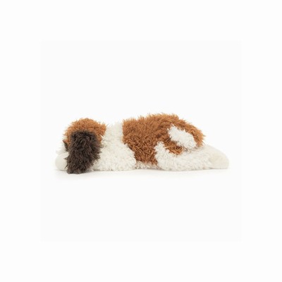 Jellycat Floofie St Bernard Dog UK | 73089YHJI